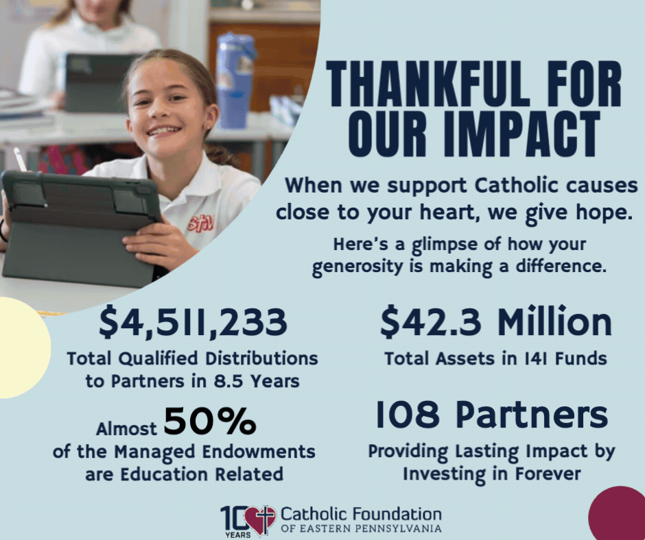 Support the Catholic causes closest to your heart.