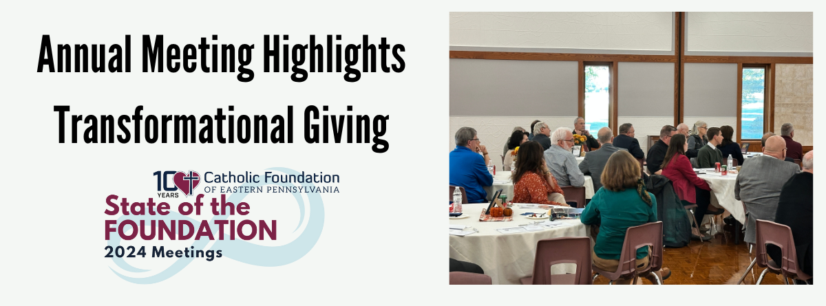 Annual Meeting Highlights Transformational Giving